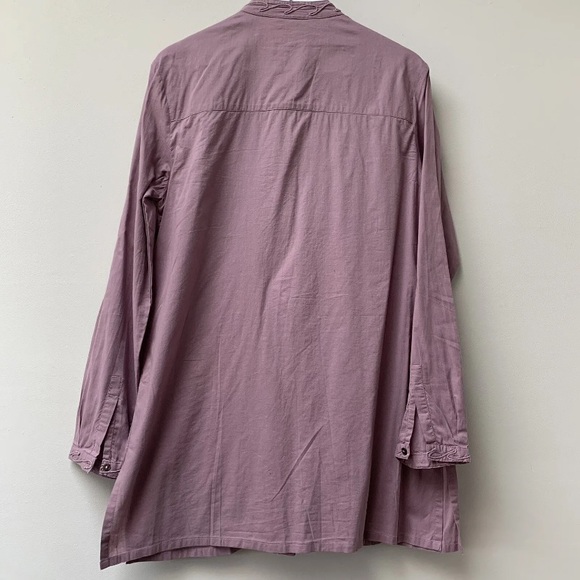 East pure cotton shirt size uk 8 long sleeves quilted - Picture 2 of 11